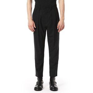 $325 Diesel Men’s Black Gold Papitak Wide Trousers Black Size IT-54 / US-36